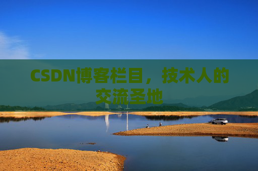 CSDN博客栏目，技术人的交流圣地